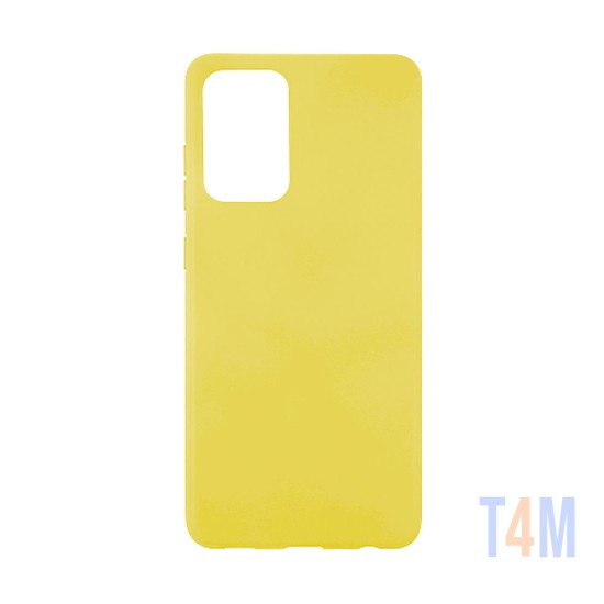 Capa de Silicone para Samsung Galaxy A72 5G Amarelo